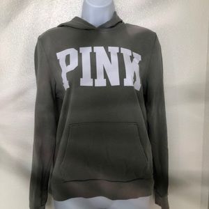 green pink hoodie